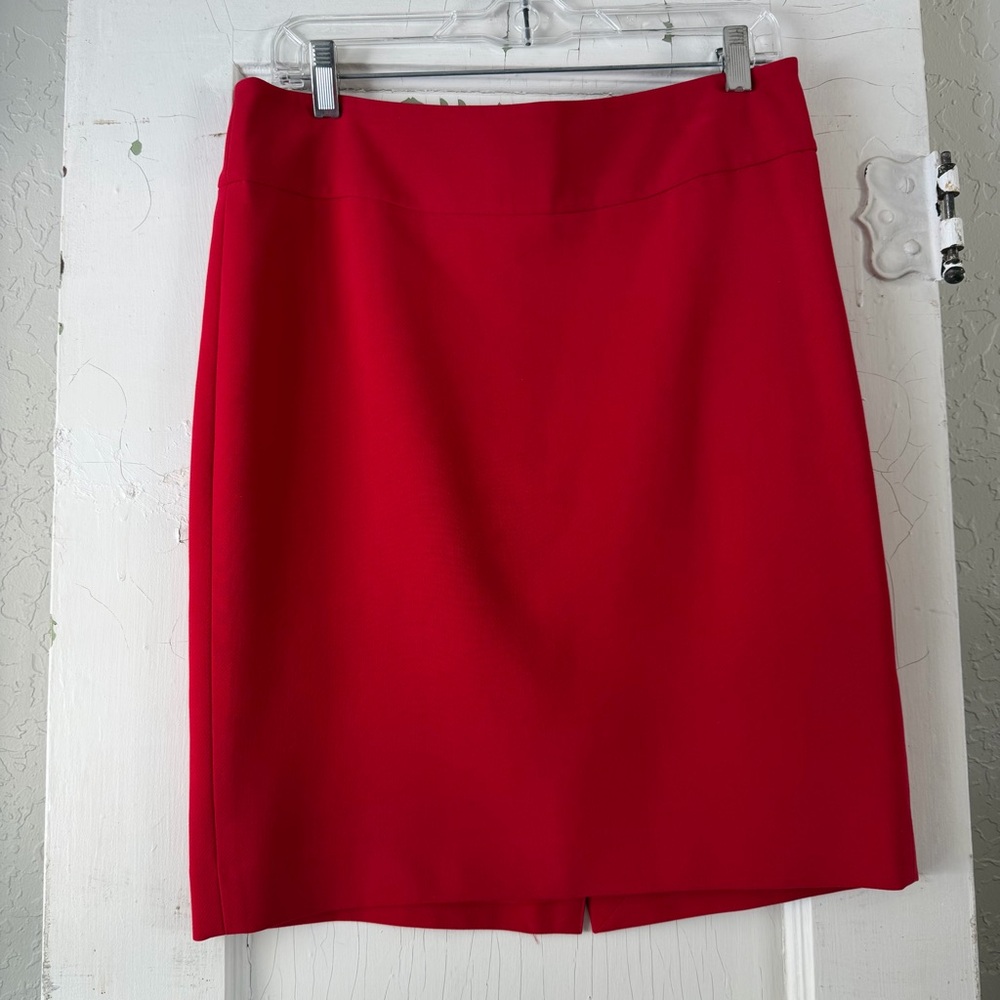 The Limited‎ Vibrant Red Pencil Skirt